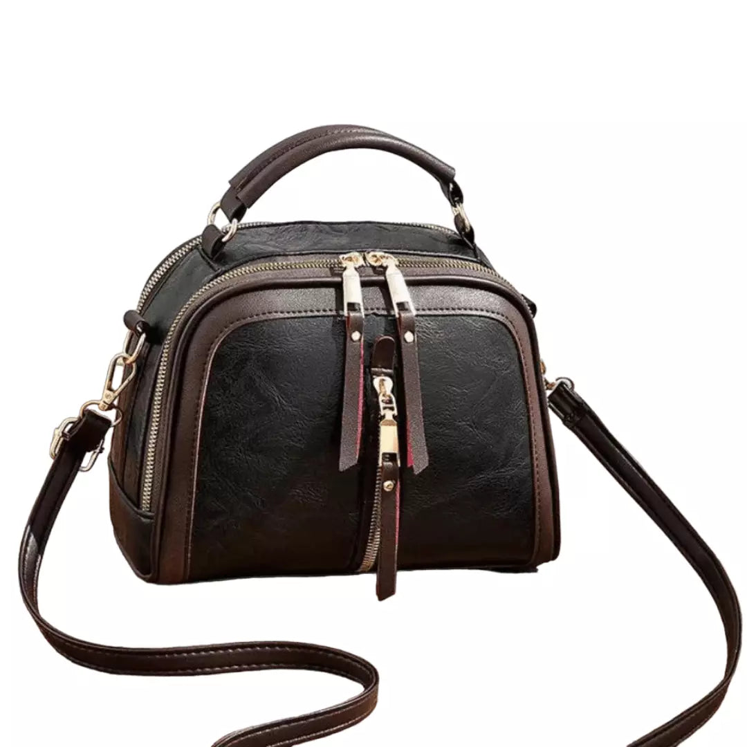 Bolsa Feminina Quadrada Zíper Frontal