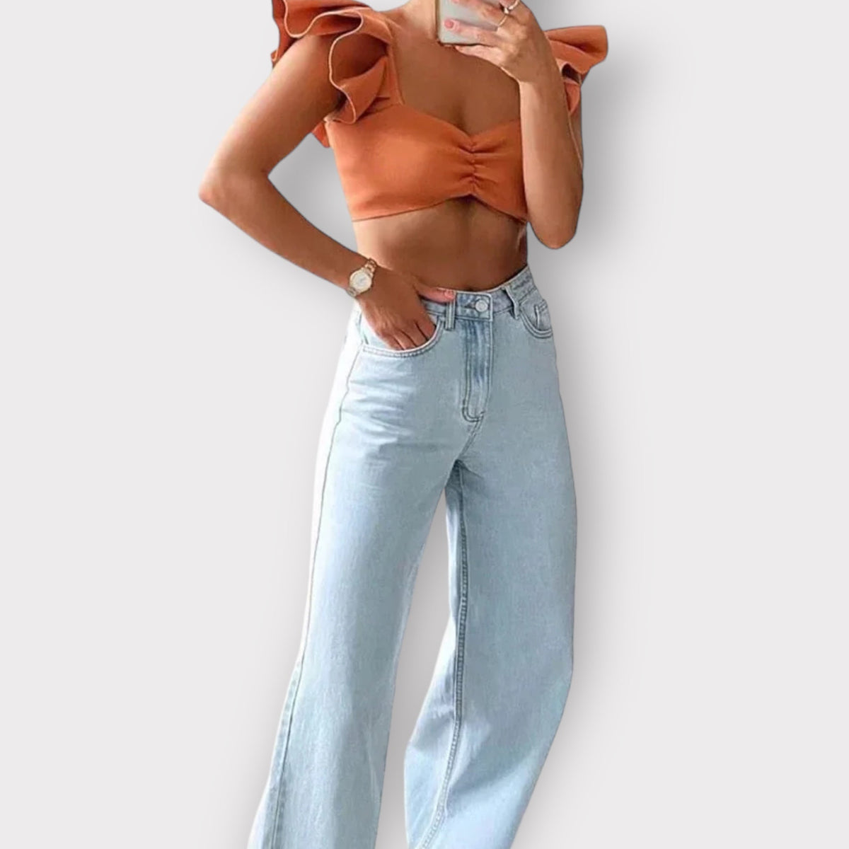 Calça Feminina Wide Leg