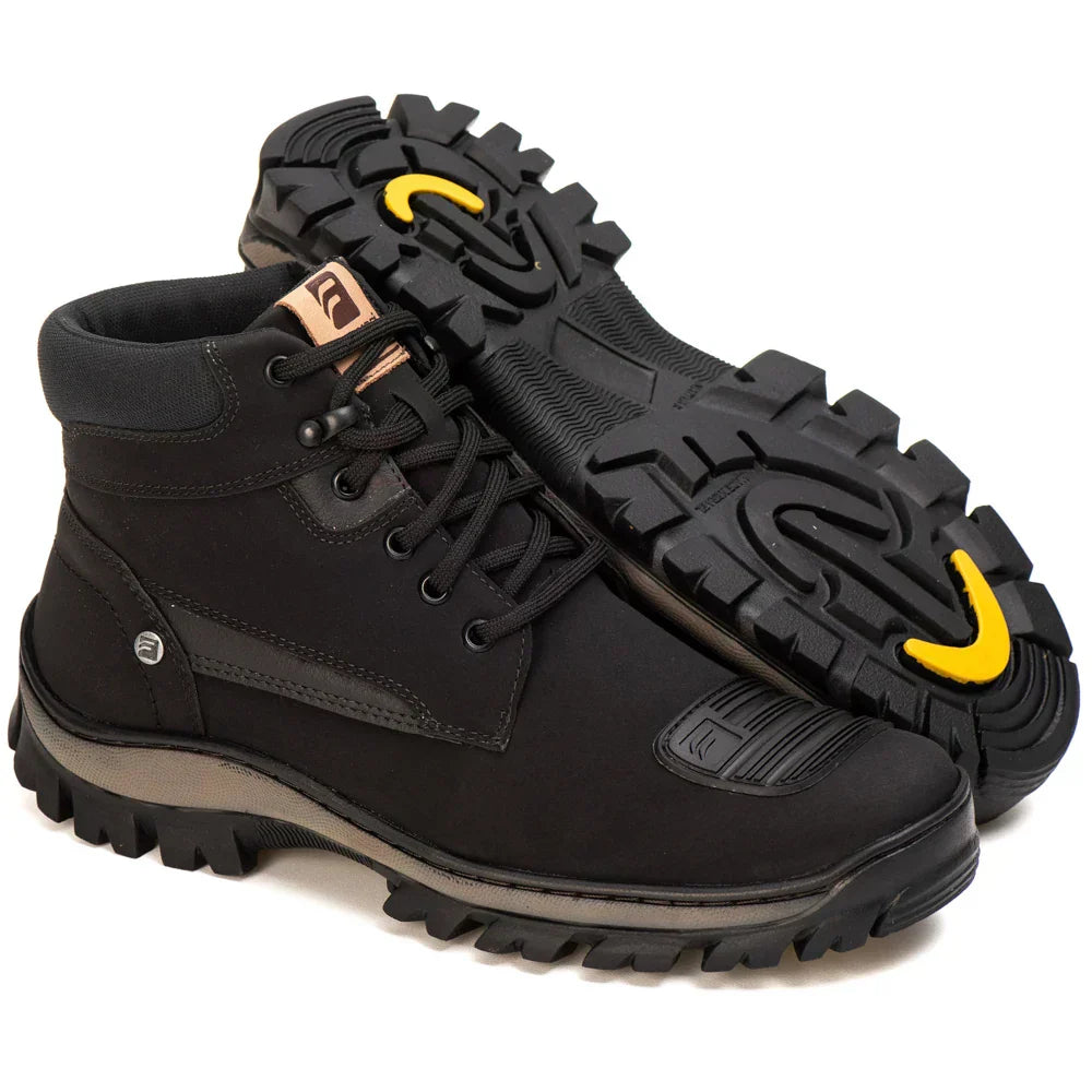 Bota Masculina Leve Estilo Moderno e Confortável