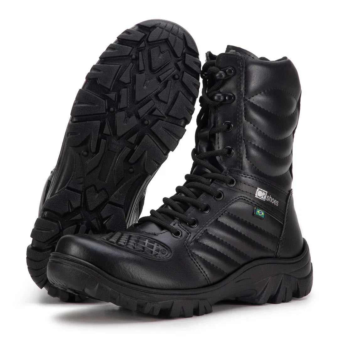 Bota Masculina Militar com Palmilha em Gel
