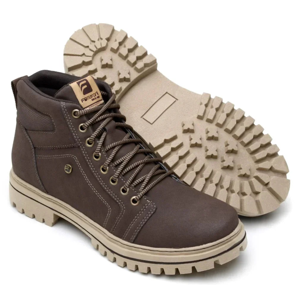 Bota Masculina Leve e Confortável