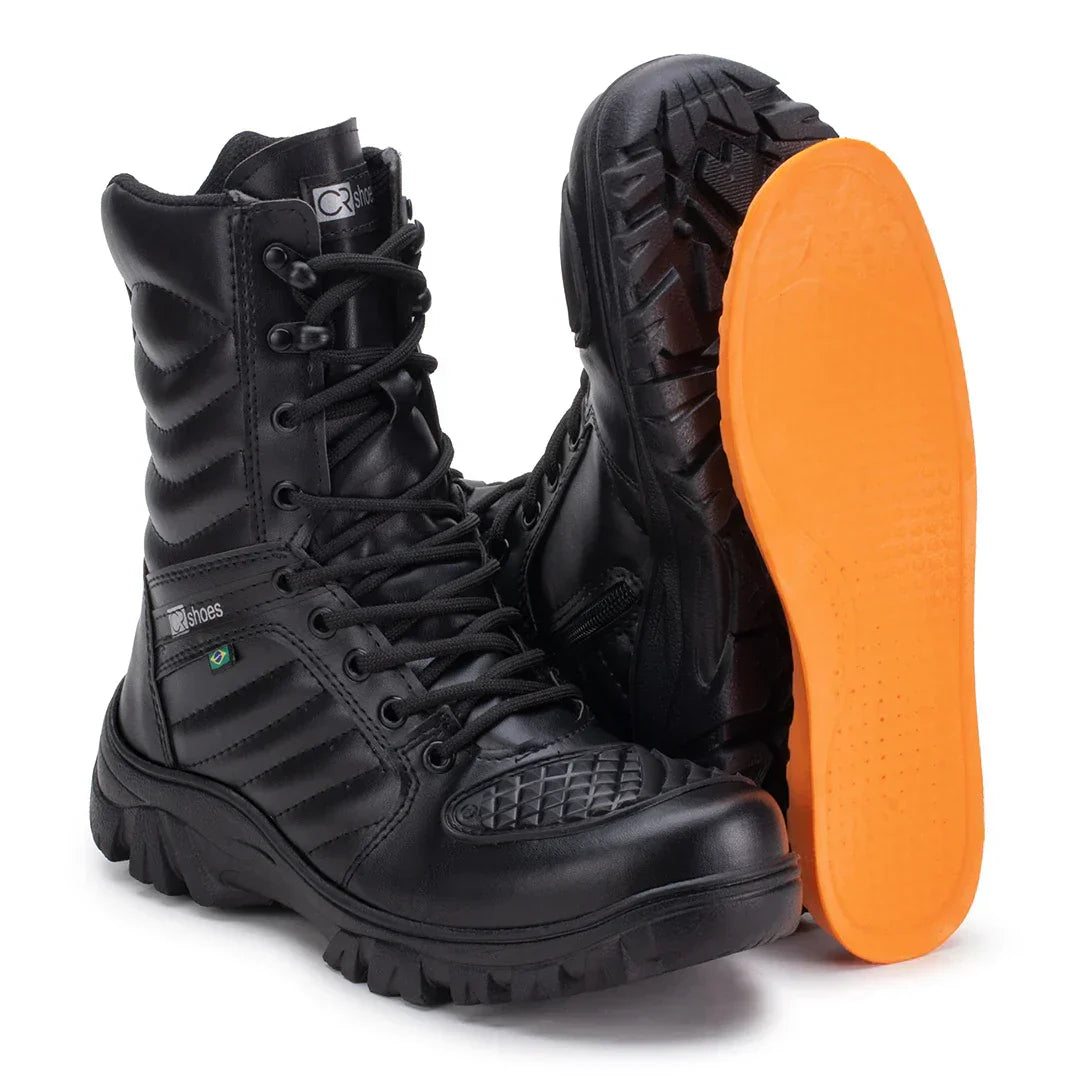 Bota Masculina Militar com Palmilha em Gel