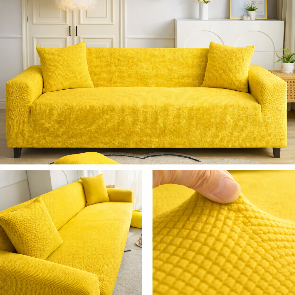 Capa Para Sofá Retrátil Semi Impermeável - Tecido Jacquard