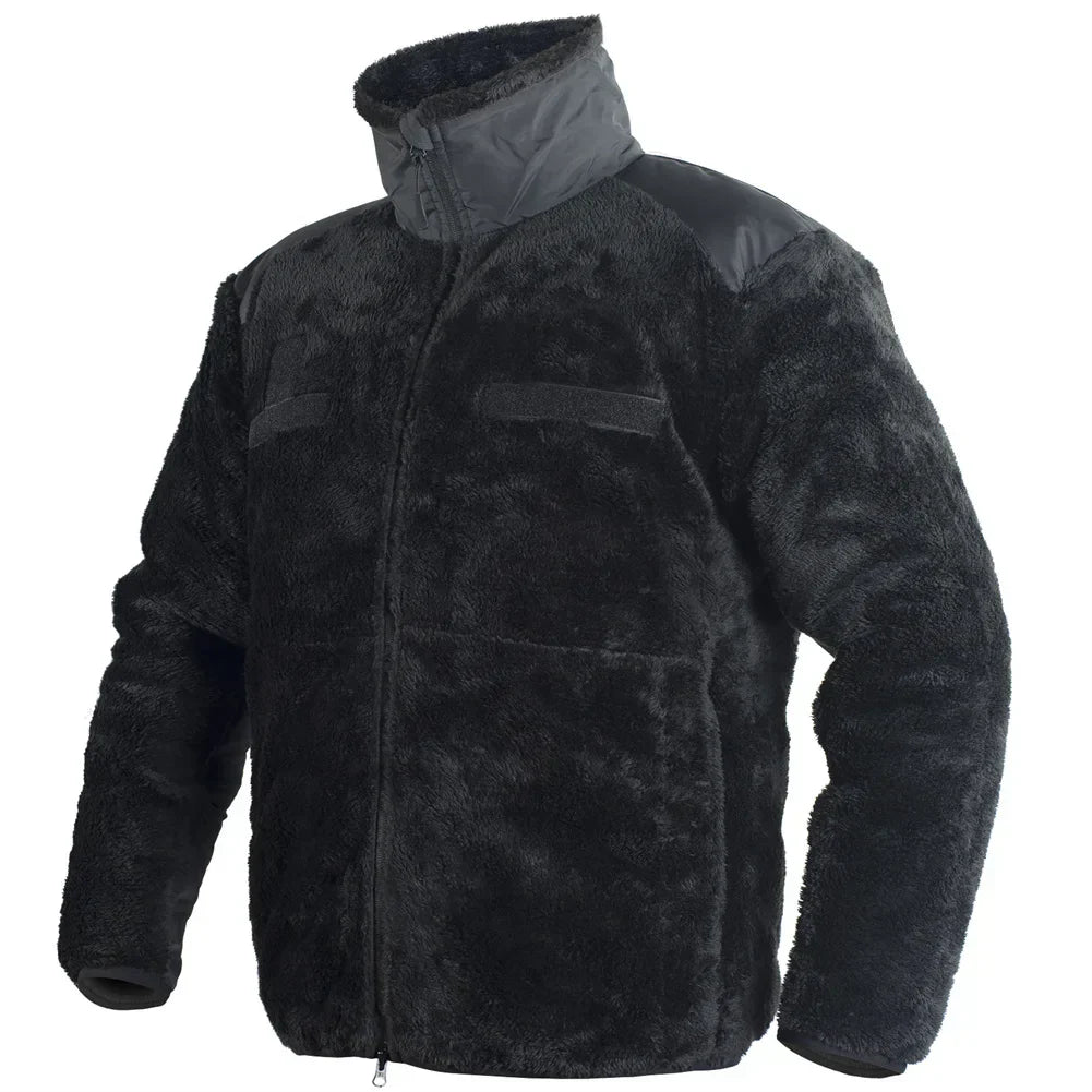 Jaqueta Masculina Tática de Inverno com Forro Térmico Fleece