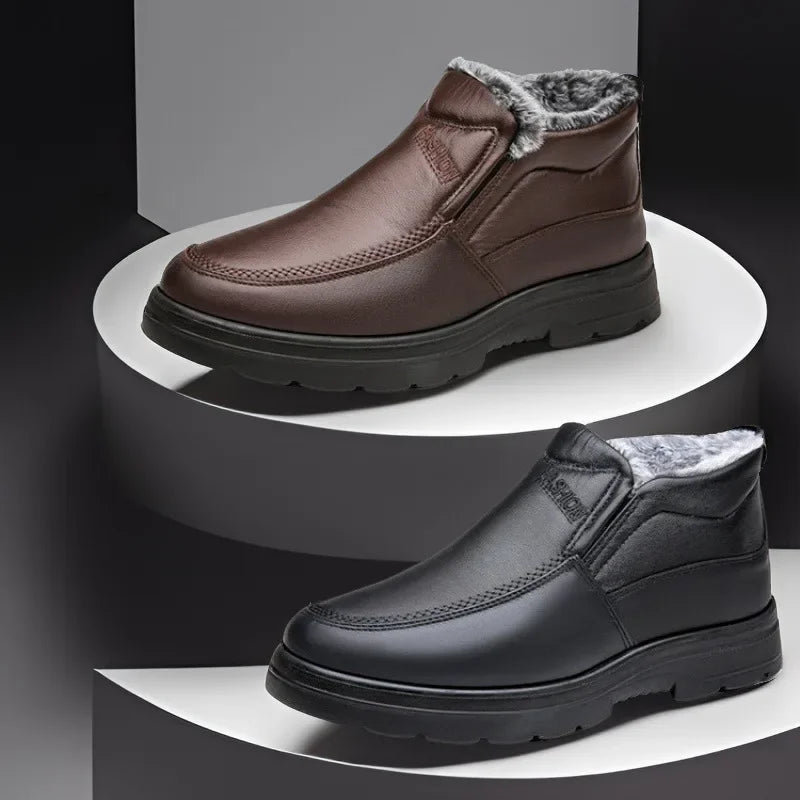 Bota Masculina Para Inverno com Forro de Algodão