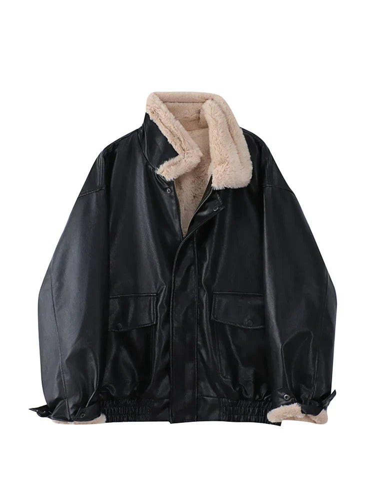 Jaqueta Feminina Para Inverno Estilo Vintage