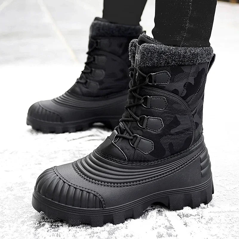Bota Masculina Camuflada Impermeável