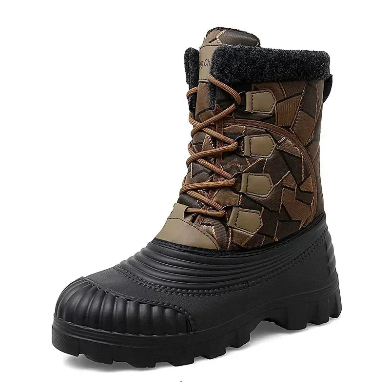 Bota Masculina Camuflada Impermeável