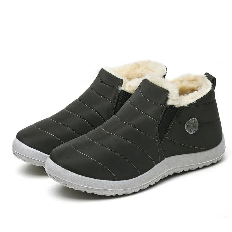 Bota Masculina Curta Para Inverno Confortável Impermeável