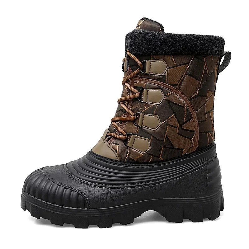 Bota Masculina Camuflada Impermeável