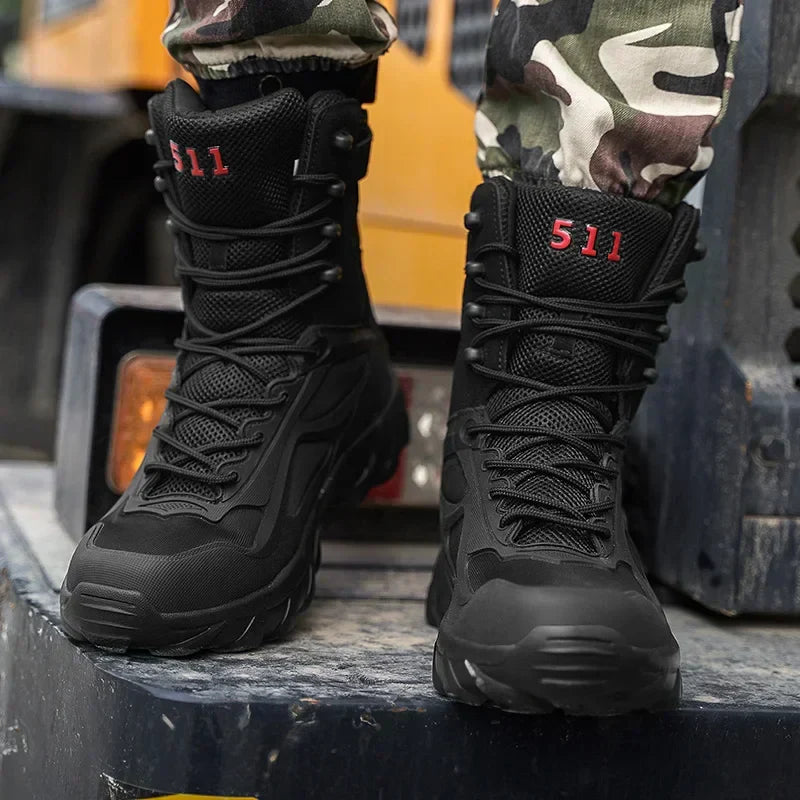 Bota Tática Masculina Leve Antiderrapante