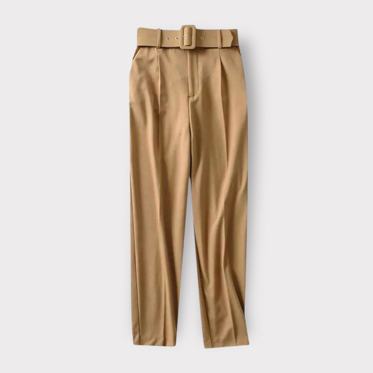 Calça Feminina Alfaiataria com Cinto Largo