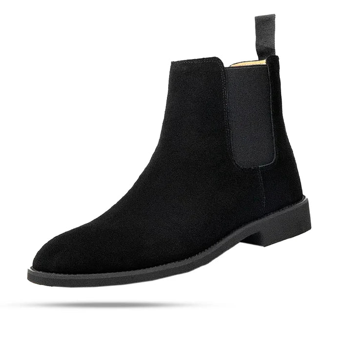 Bota Chelsea em Couro Masculina Montvani MV242