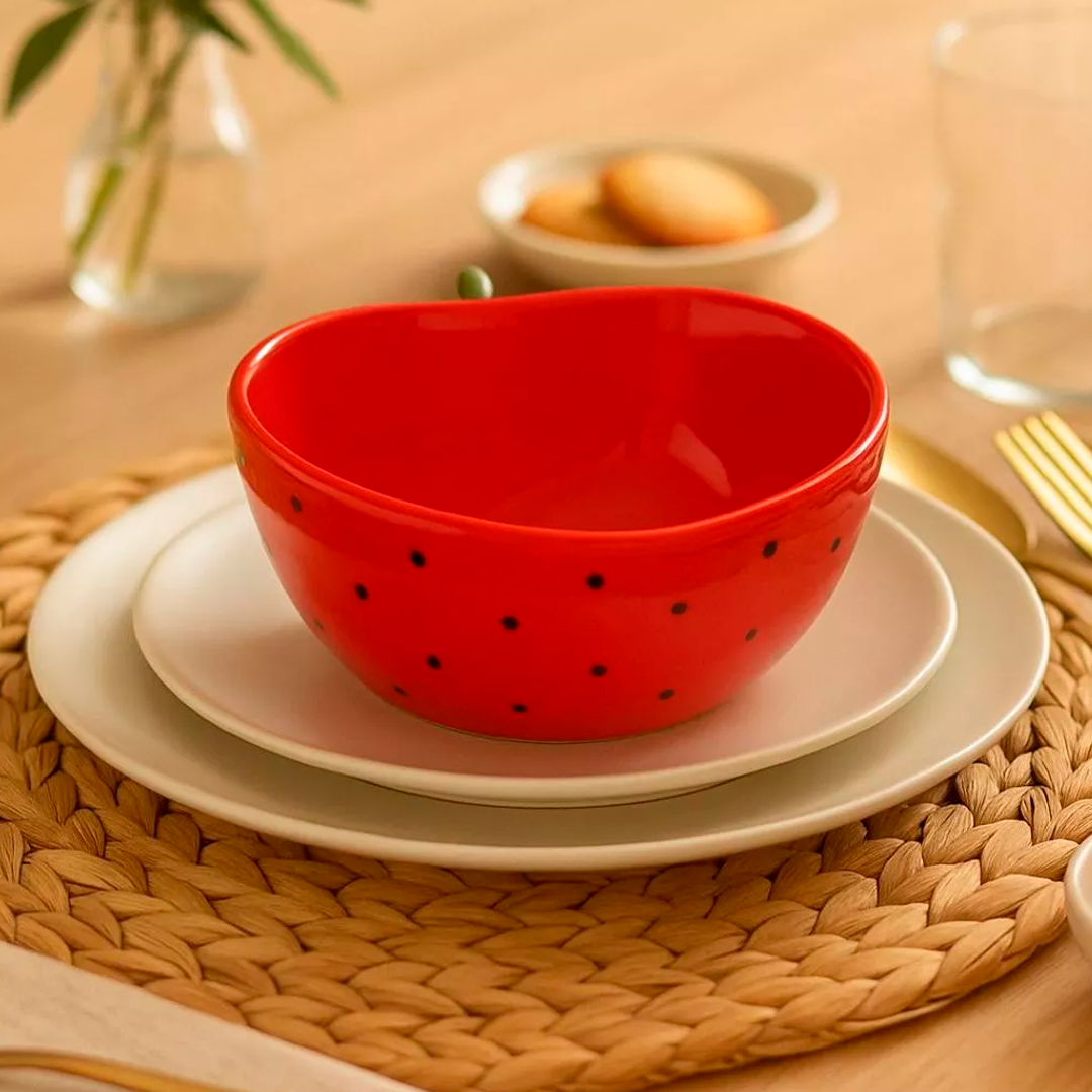 Kit 6 Bowls de Frutas em Cerâmica