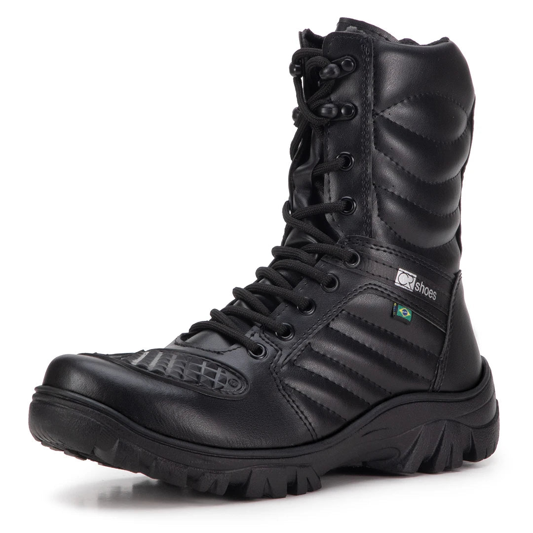 Bota Masculina Militar com Palmilha em Gel