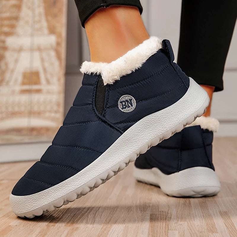 Bota Masculina Curta Para Inverno Confortável Impermeável