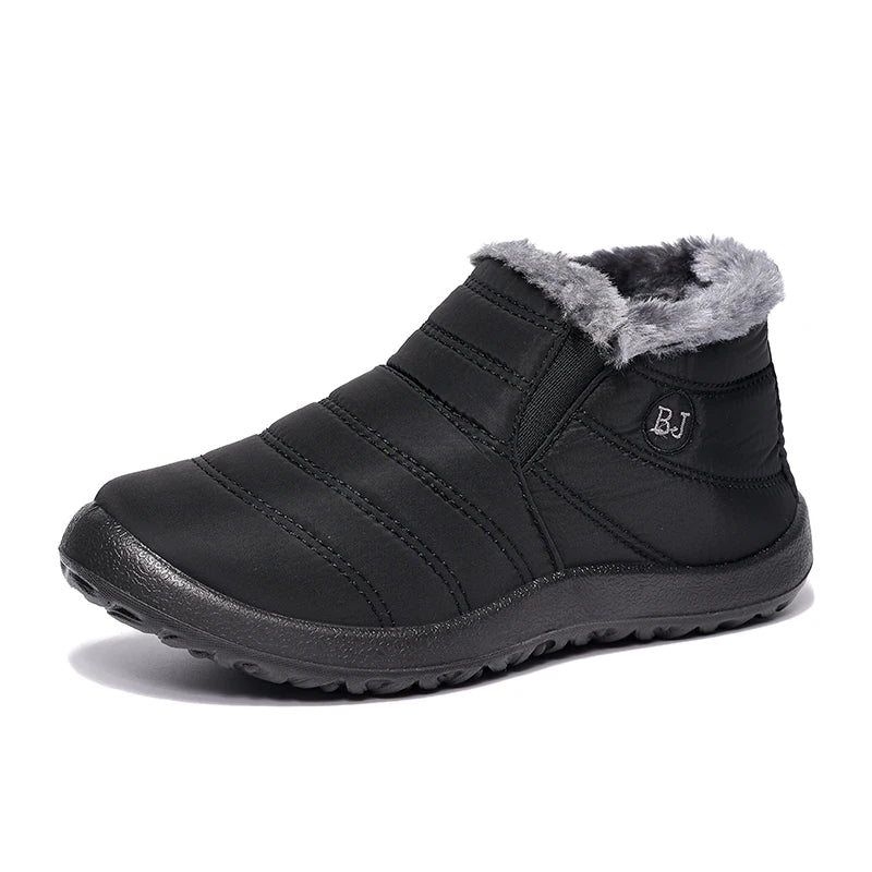 Bota Feminina de Inverno Impermeável Solado Antiderrapante - (Promoção de Inverno 2025)