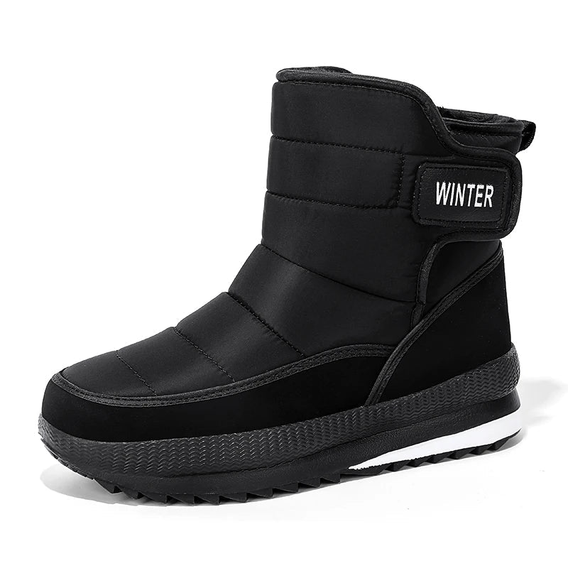 Bota Masculina Para Inverno Impermeável Antiderrapante Confortável
