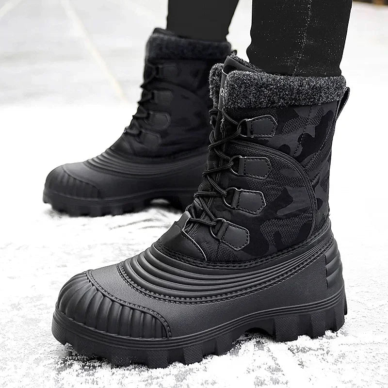 Bota Masculina Camuflada Impermeável