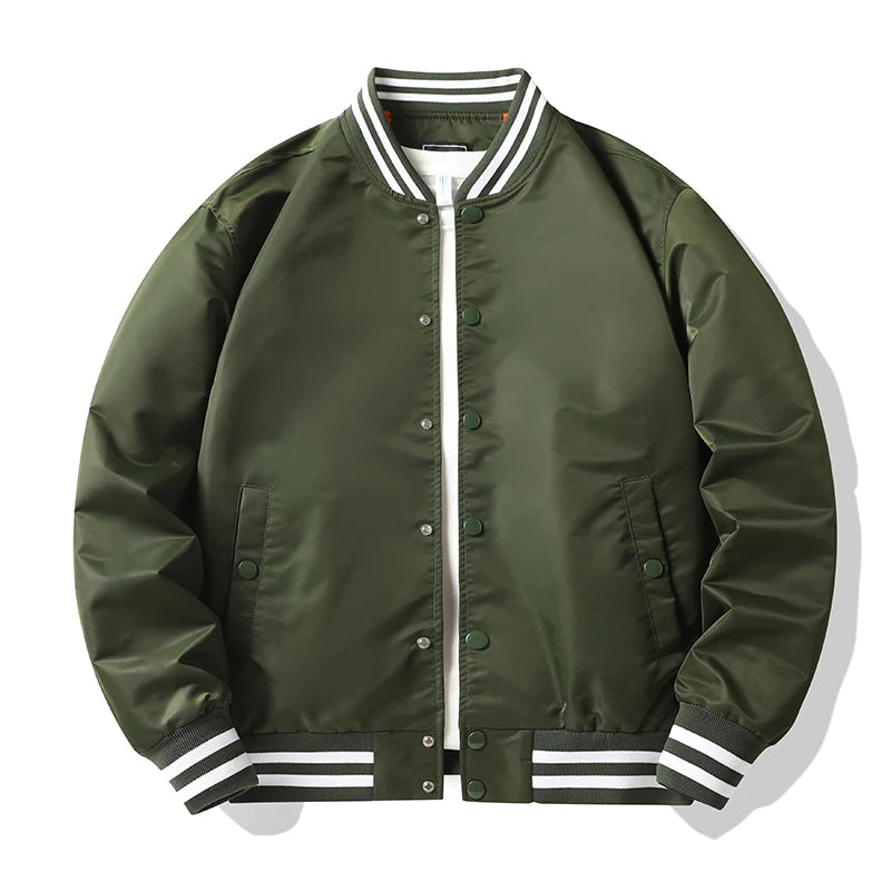 Casaco Masculino Unissex Estilo Baseball/Hip-Hop