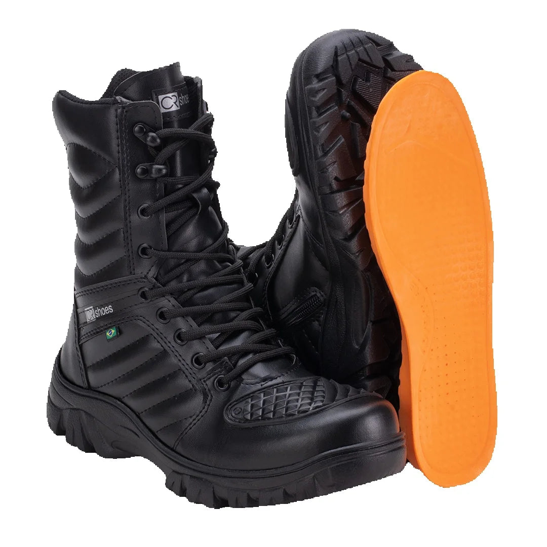 Bota Masculina Militar com Palmilha em Gel