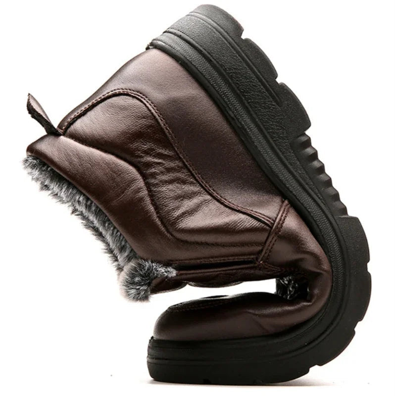 Bota Masculina Para Inverno com Forro de Algodão