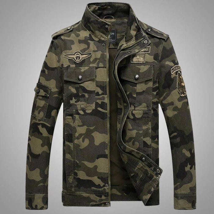 Jaqueta Masculina Camuflada Camo Force