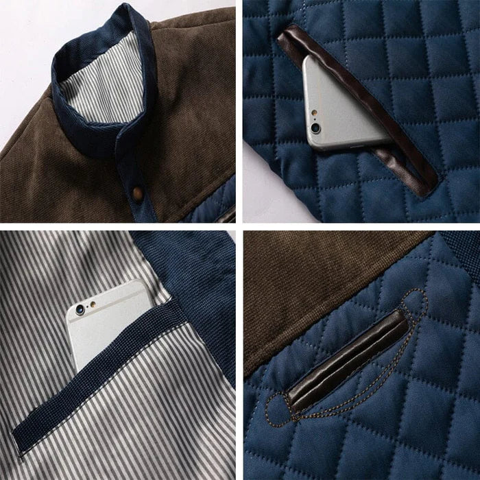 Jaqueta Masculina Casual Veludo Confort