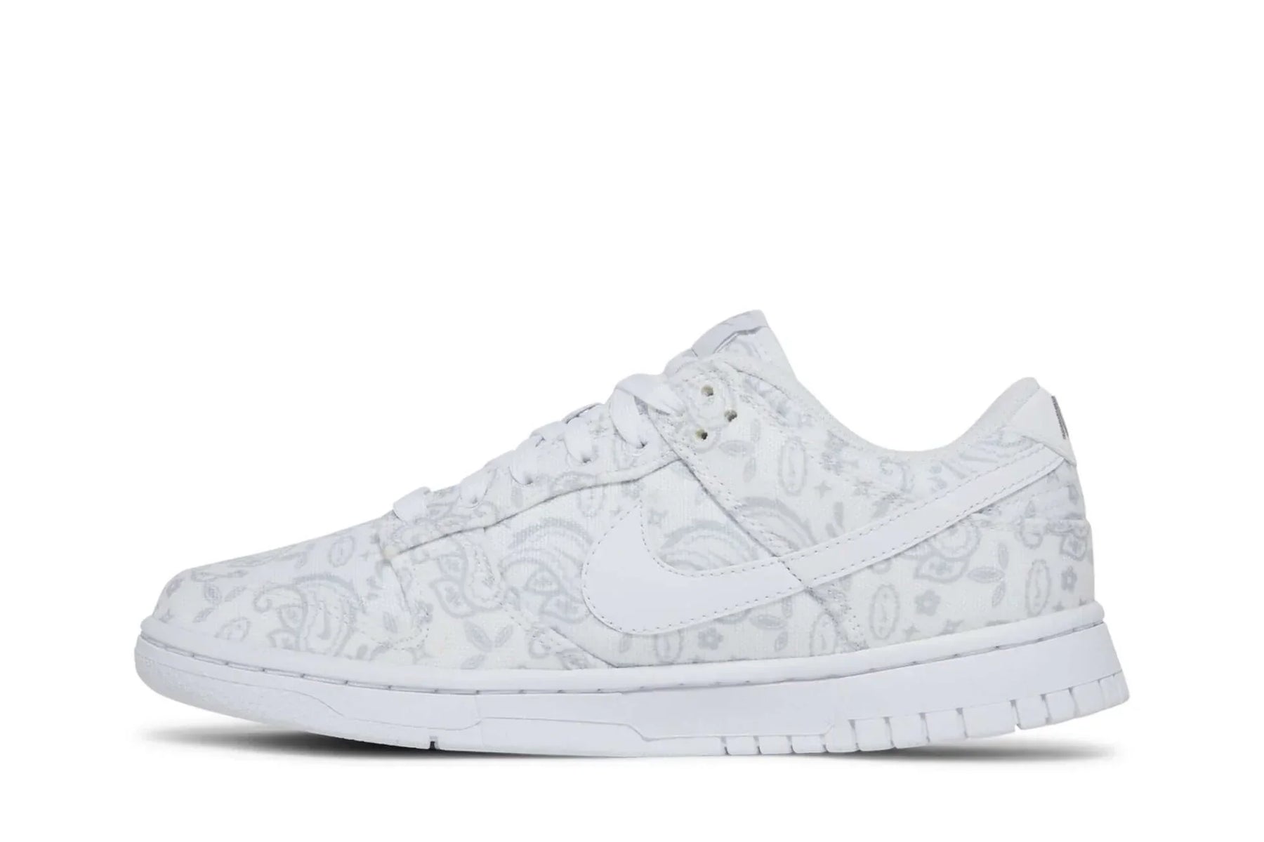 Nike Dunk Low White Paisley Branco