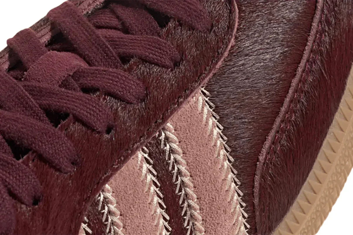 Adidas Samba Og Marron Sand Strata Pony Bordo