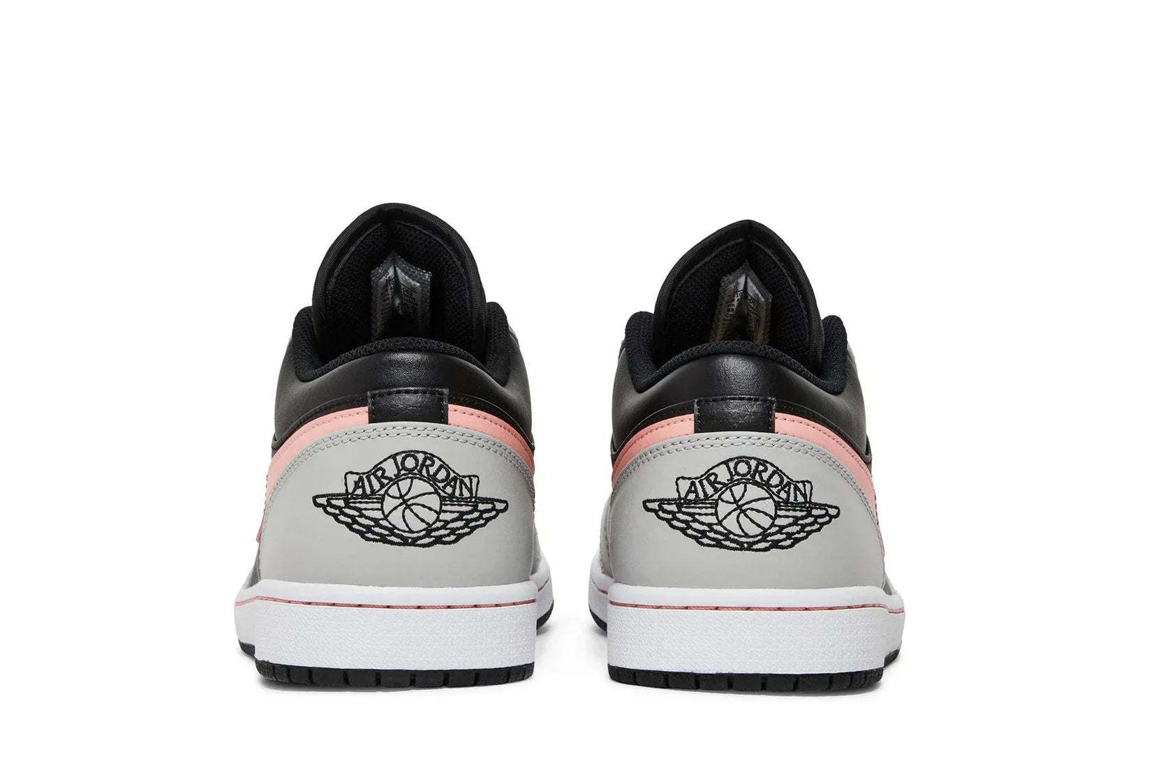 Air Jordan 1 Low Black Grey Pink Cinza