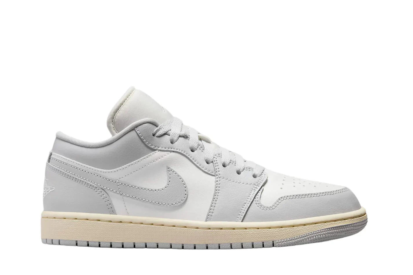 Air Jordan 1 Low Neutral Grey Coconut Milk Cinza