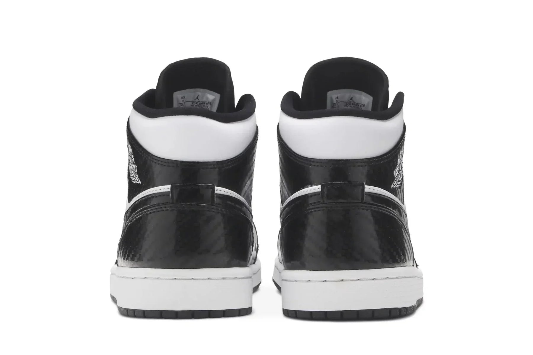 Air Jordan 1 Mid Carbon Fiber Preto