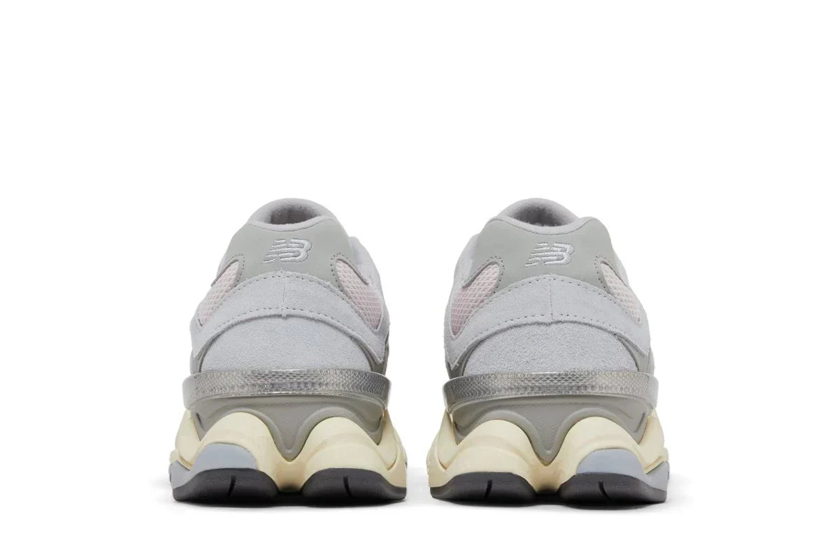 New Balance 9060 Pink Granite Silver Metallic Silver Cinza