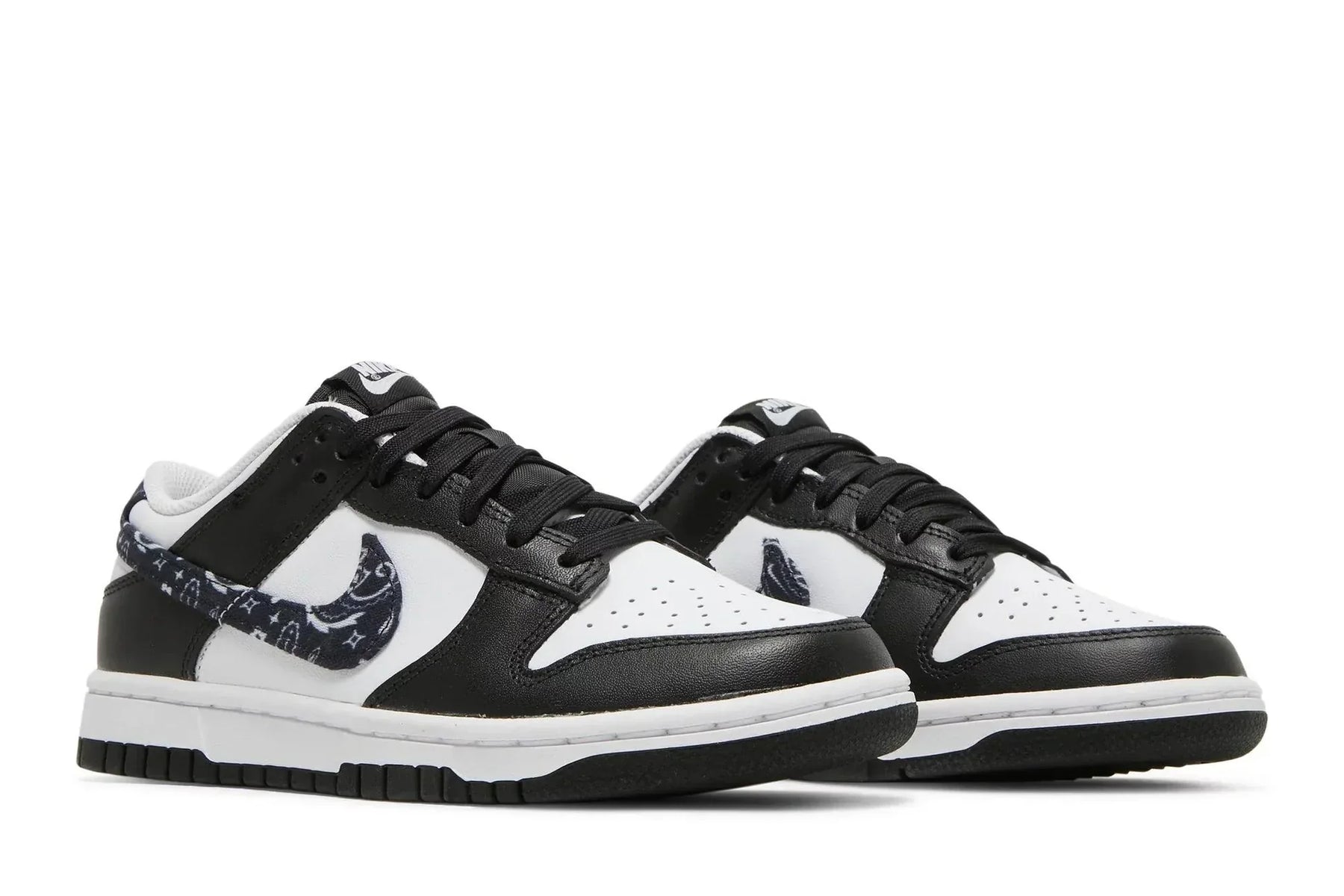 Nike Dunk Low Black Paisley Preto