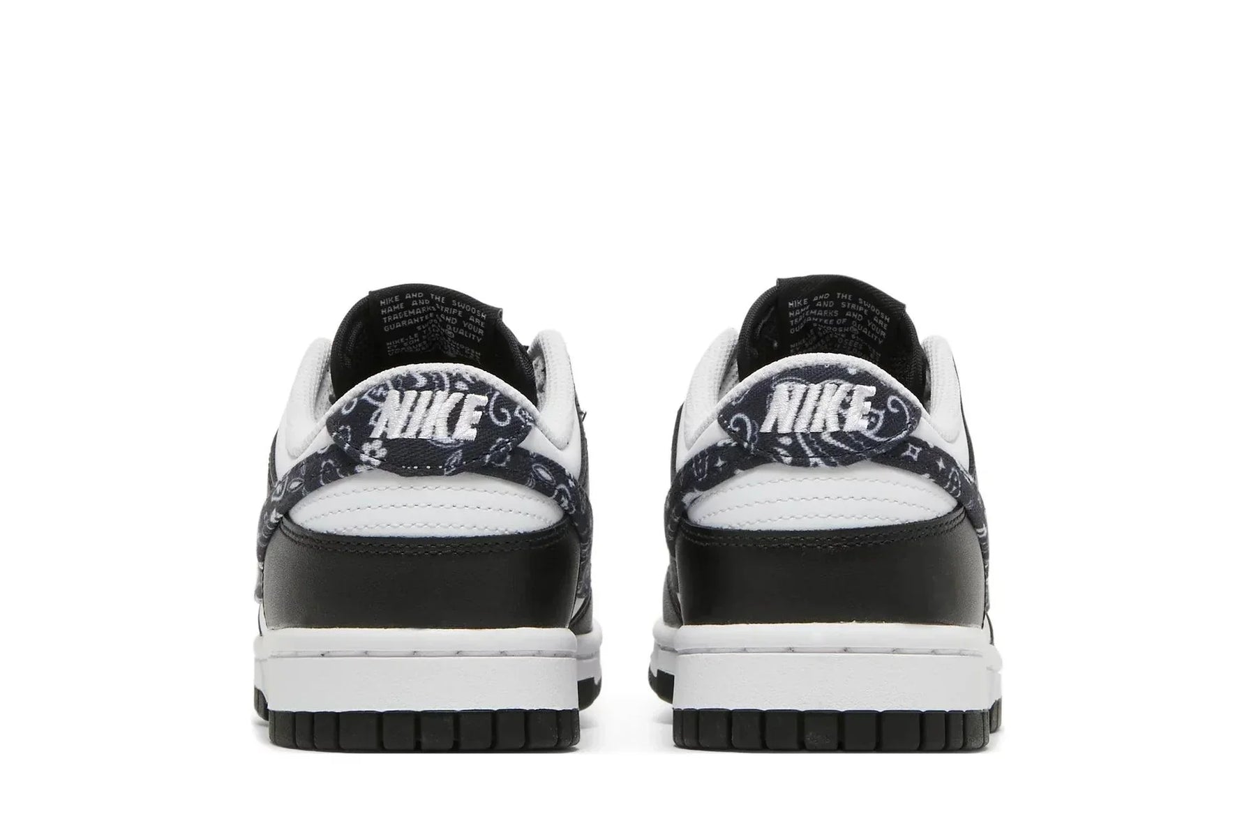 Nike Dunk Low Black Paisley Preto