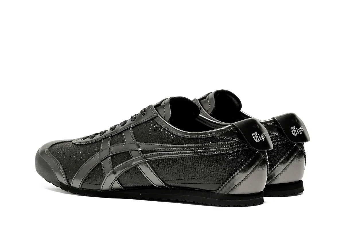 Onitsuka Tiger Mexico 66 Glitter Pack Black Gunmetal Preto