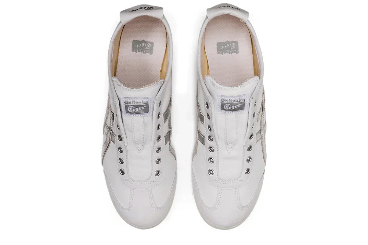 Onitsuka Tiger Mexico 66 Slip-On White Pure Silver Prateado