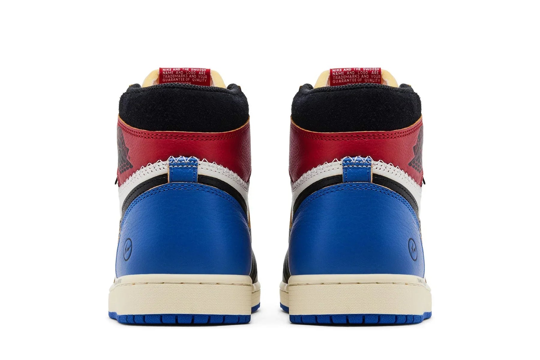Air Jordan 1 High Fragment Design x Union LA Varsity Red Branco