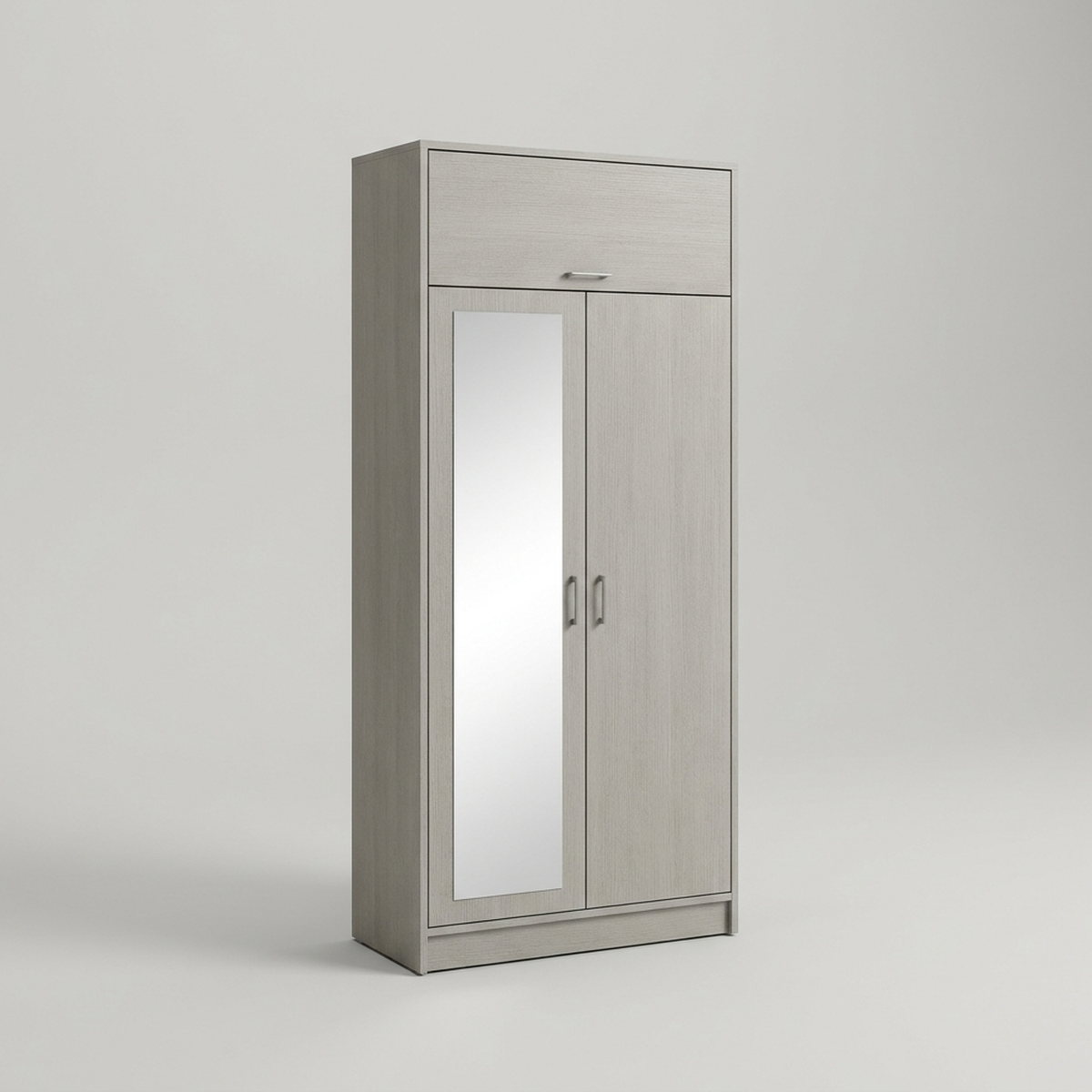 Sapateira Rubi 2 Portas com Espelho e 1 Gaveta para 15 Pares 182cm