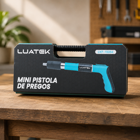 Pistola para Fixação de Rebites e Pregos Portátil- Luatek