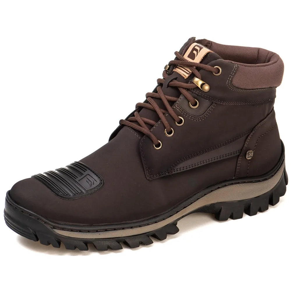 Bota Masculina Leve Estilo Moderno e Confortável