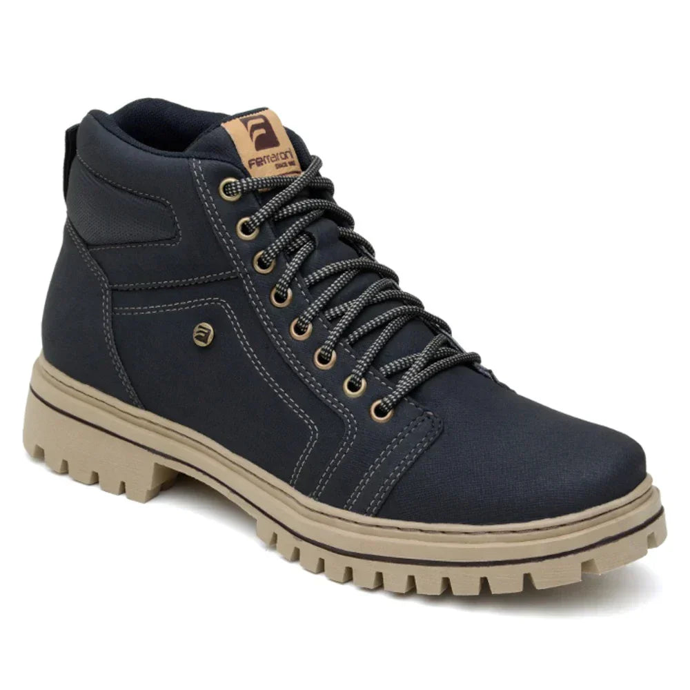 Bota Masculina Leve e Confortável