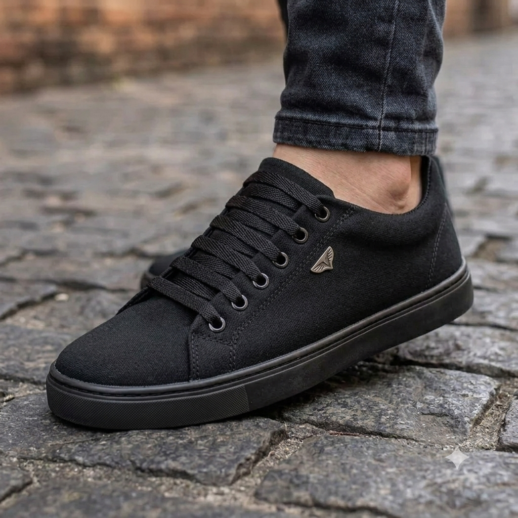 Sapatênis Masculino Em Couro Premium (COMPRE 1 LEVE 2)