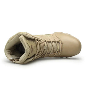Bota Masculina Tática de Cano Curto para Trilhas Impermeável Resistente ao Desgaste