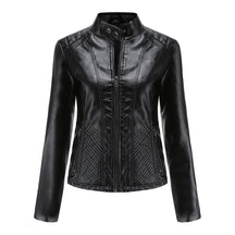 Jaqueta Feminina Estilo Biker com Zíper Luxy