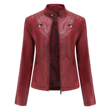Jaqueta Feminina Casual com Zíper Estilo Streetwear