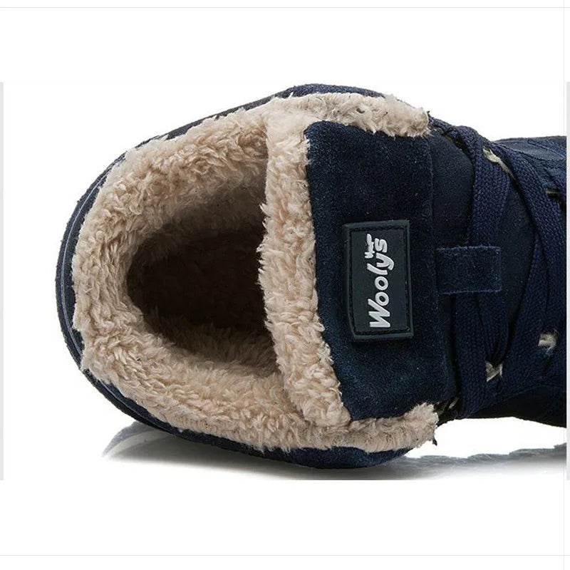 Bota Masculina de Inverno Impermeável