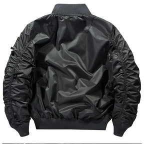 Jaqueta Masculina Bomber Estilo Retrô Oversized Design Curto – (Promoção de Inverno 2025)