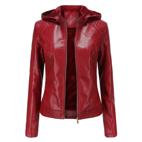 Jaqueta Feminina Oversized com Capuz de Inverno